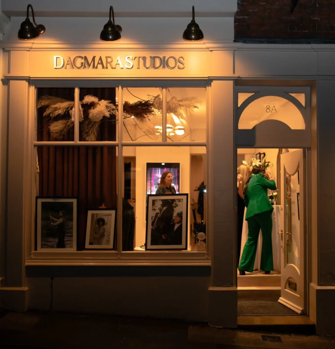 The Dagmara Studios shopfront in Knutsford